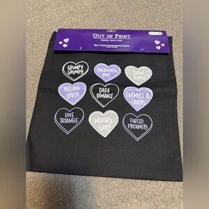 Valentine's Day Sour Tropes Conversation Heart Tote Bag Target Excl 14” x 16”